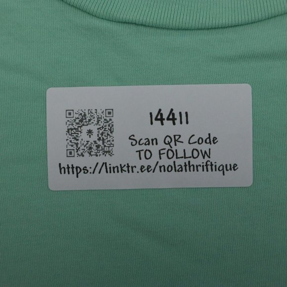 Vineyard Vines Shirt Mens M Green Short Sleeve Round Neck Print Logo Cotton Tee - Picture 14 of 14